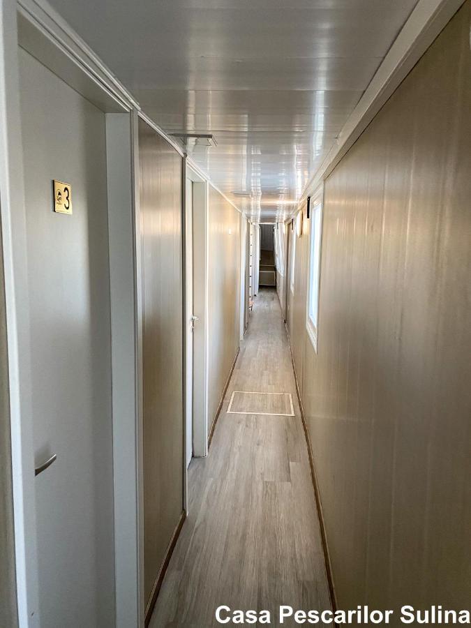 Hotel Plutitor Casa Pescarilor Sulina ซูลีนา ภายนอก รูปภาพ